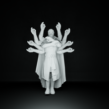 médico extraño maravilla figura serie 7 Arte juguete estatua cómic historietas miniatura mini infinito guerra mago hechicero magia 3d print model - Mito3D