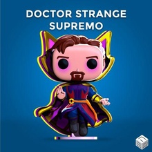 doctor strange supreme funko pop marvel funkopop universe toy studios 3d print model - Mito3D