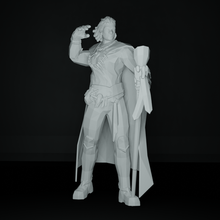 doktor vudu hayret şekil dizi 12 Sanat oyuncak heykel komik çizgi roman minyatür mini fanart poli heykelcik dr 3d print model - Mito3D
