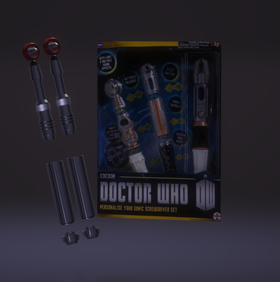 doctor who sonic screwdriver personalise classic doctorwho sonicscrewdriver 3d print model - Mito3D