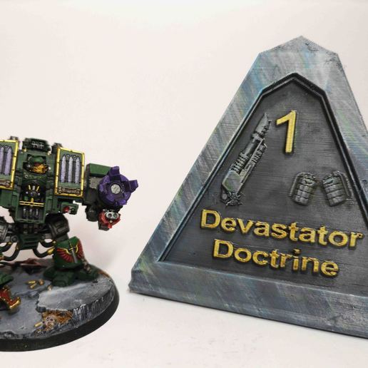 Lehre Pyramide Spiel 40k Würfel warhammer gothic tracker Helfer 3D print model - Mito3D