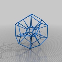 dodécaèdre pontage math surplomb torture tester 3d print model - Mito3D
