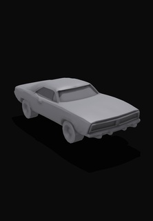 dodge - hot wheels vehicle car toy 3d print model - Mito3D