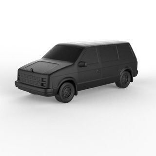 dodge caravan 1984 pre-supported Various diecast miniatures scalemodels collectibles 1/32 1/43 1/64 1/76 1/87 cars precision supported hobby diorama vehicles detailing collectors automobilia custom 3d print model - Mito3D