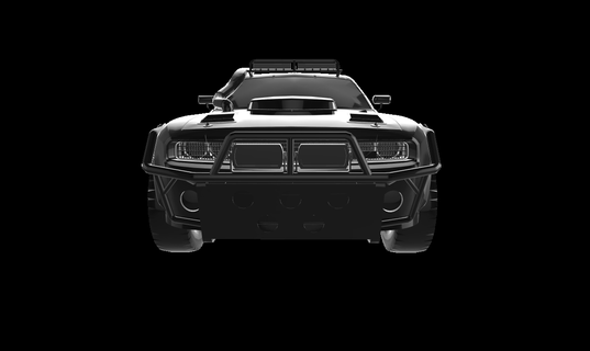 dodge challenger custom auto car cars 3d print model - Mito3D