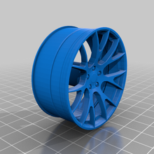 schivare sfidante hellcat ruota gioco veicoli 3d print model - Mito3D