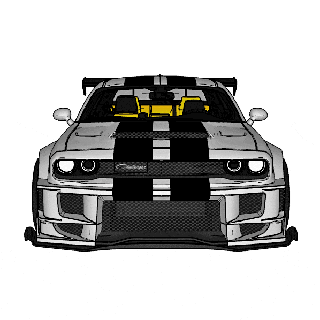 dodge challenger srt supercar auto cars car motorsport suvs traffic police crossovers rally sedans tuning derby races prototype 3d print model - Mito3D