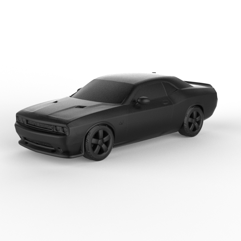 dodge challenger srt8 2011 pre-supported Various diecast miniatures scalemodels collectibles 1/32 1/43 1/64 1/76 1/87 cars precision supported hobby diorama vehicles detailing collectors automobilia custom 3D print model - Mito3D