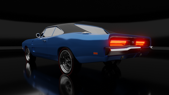 dodge charger 1969 r Art car dom fastandfurious supra dominic oldcar muscle oconner paul 3d print model - Mito3D