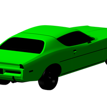 dodge charger 1972 dodge charger 1972 3d print model - Mito3D