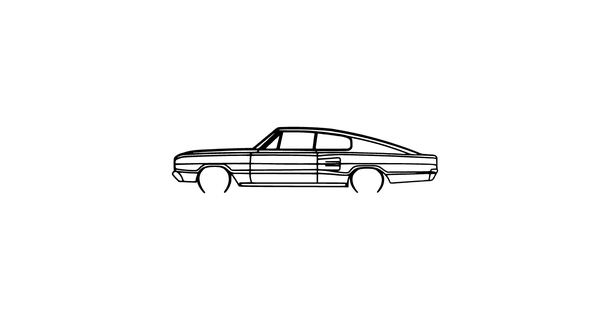 atlatmak şarj cihazı 383 4b hızlı geri dönüş Ford mustang Shelby gt mach1 tilki eski nostaljik klasik fiesta gran Torino 3d print model - Mito3D