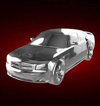 esquive chargeur srt8 srt voiture véhicule rallier course sports derby supercar gt 3d print model - Mito3D