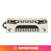 dodge charger srt hellcat 2019 - key chain jewelry keychain keychains 3d print model - Mito3D