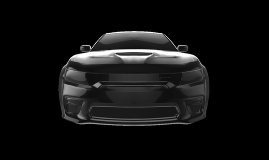 dodge charger srt hellcat 2020 auto car cars 3d print model - Mito3D