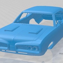 esquivar corona súper abeja 1970 imprimible cuerpo coche vehiculo espacio scalextric Tamiya rc miniz pasatiempo micro 3d print model - Mito3D