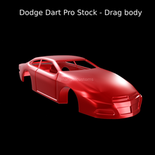 dodge dart pro stock - drag body 3d print model - Mito3D