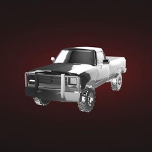 dodge pickup 3d print model - Mito3D