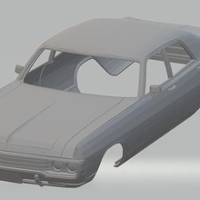 dodge polara 1972 druckbare Körper Auto Spiel polo bedruckbar ist slot scalextric shell rc radio die überwachung tamiya miniz 1-10 1-32 1-18 1-24 3d print model - Mito3D