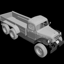 dodge power wagon 6x6 axial rc4wd traxxas scx rc body jeep gladiator salebulding tamiya truck uaz trx4 trx6 3d print model - Mito3D