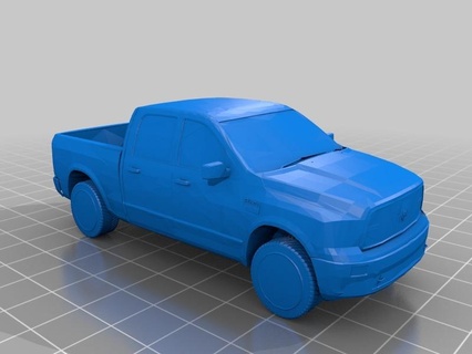 dodge ram 3d printing 3d print model - Mito3D