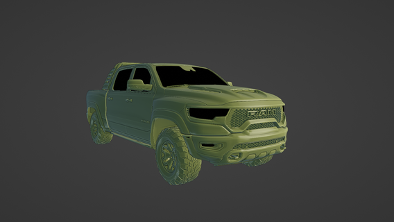 dodge ram 1500 trx 2021 Various 3d printable model automotive truck off-road high-performance printing cad additive manufacturing digital design vehicle rugged durable sturdy reliable engineering technology customization hobby enthusiasts 3d print model - Mito3D