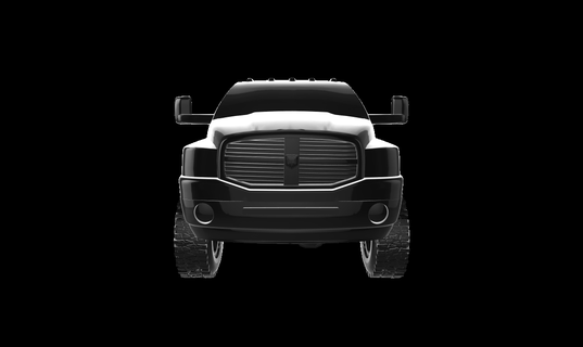 ausweichen RAM 2500 2007 Auto Wagen Autos 3d print model - Mito3D