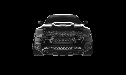 dodge ram trx custom auto car cars 3d print model - Mito3D