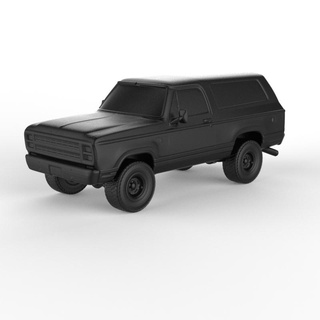 dodge ramcharger 1979 pre-supported diecast miniatures scalemodels collectibles 1 32 43 64 76 87 cars precision supported hobby diorama vehicles detailing collectors automobilia custom 3d print model - Mito3D