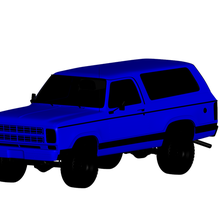 dodge ramcharger 3d print model - Mito3D
