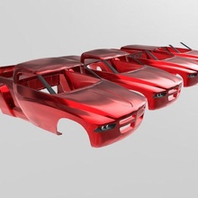 atlatmak yan sarmalayıcı konsept 2013 4 bina seçenekler 1 24 25 ölçek Sanat araba modelleme parçalar kamyonlar 3d print model - Mito3D