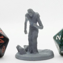 dodkong - tabletop miniature game 28mm 32mm creature decor devil dnd dungeons dragons education evil fantasy fiend mage mini old rpg sorcerer statue toy toys wargaming wizard 3d print model - Mito3D