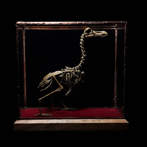 dodo scheletro accurato alto miniatura 3D print model - Mito3D