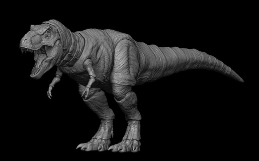 Damhirschkuh rex 3d print model - Mito3D