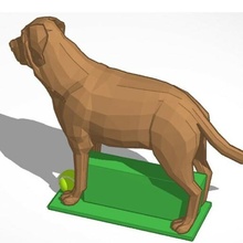 chien jouets 3d print model - Mito3D