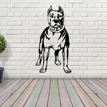 köpek siluet dekorasyon hediye Kutu Pitbull 3d print model - Mito3D
