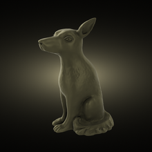 chien 3d print model - Mito3D