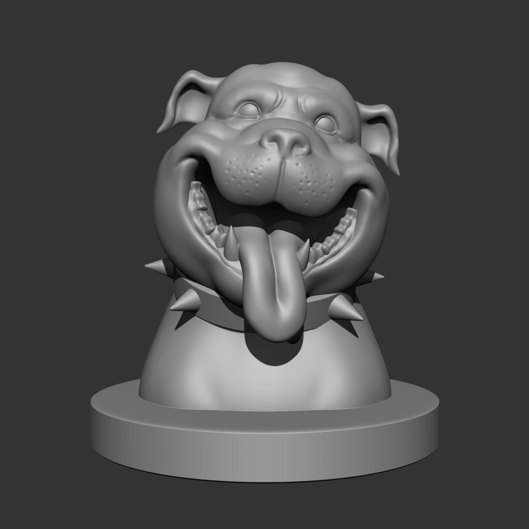 perro animales juguete escaparate Arte lowpoly highpoly 3D print model - Mito3D