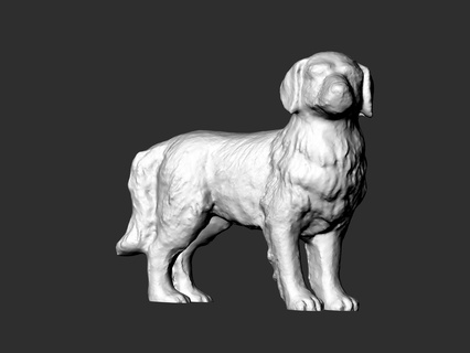 köpek oyuncak çocuklar Sanat sıra Ölçek model inanılmaz hayvan Kraliyet güzellik güzel iyi parlak telif hakkı 3d print model - Mito3D