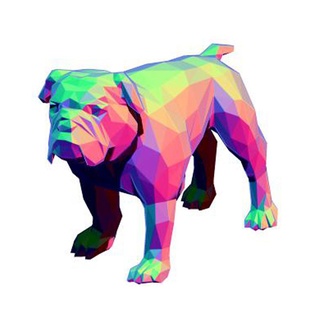 köpek 11 bulldog dekorasyon düşük poli Sanat Evcil Hayvan hayvan Hayvanlar dekor sanatsal oyuncak 3d print model - Mito3D