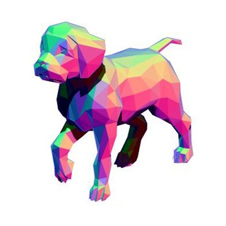 dog 12 decoration lowpoly art pet animal low poly pets decor artistic toy 3d print model - Mito3D
