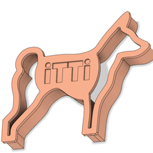 chien Basenji biscuit coupeur 3d print model - Mito3D