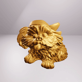 dog cap x4 animal hat 3d print model - Mito3D