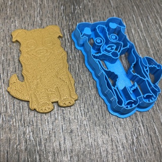 chien biscuit coupeur chien biscuit coupeur biscuit coupeur cuisinier biscuit coupeur fondant coupeur fondant coupeur 3d print model - Mito3D