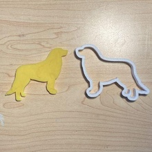 Hund Plätzchen Cutter Werkzeug Backen Gebäck Kuchen dekorieren Labor Labrador Retriever golden 3d print model - Mito3D