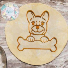 cão biscoito cortador cozinha corte missas bolo cortadores padaria porcelana ceramina argila pastelaria padeiros marcador marcadores selos Bolores animal animais 3d print model - Mito3D