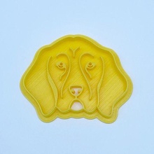 dog cookie cutter 5 cutters bakery fondant beagle 3d print model - Mito3D