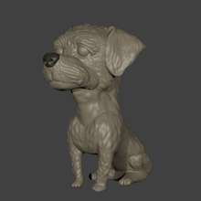 dog cool various dogs cubs pet sculpture down-to-earth small 3d print model - Mito3D