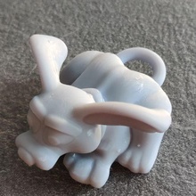 dog key ring art toy 3d print model - Mito3D