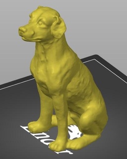 chien pack 4 remballer fixé dalmatien 3d print model - Mito3D