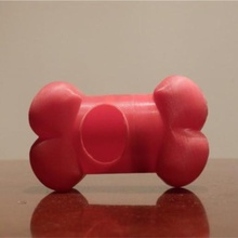 köpek poop çanta tutucu gadget yavrusu 3d print model - Mito3D